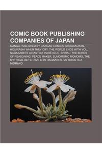 Comic Book Publishing Companies of Japan