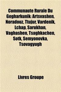 Communaute Rurale Du Gegharkunik