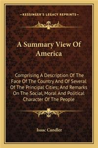 A Summary View Of America