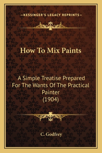 How to Mix Paints