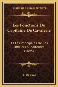 Les Fonctions Du Capitaine De Cavalerie