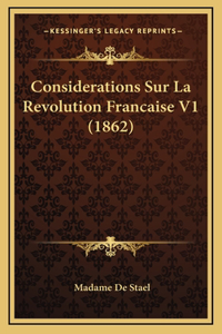 Considerations Sur La Revolution Francaise V1 (1862)