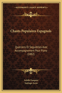 Chants Populaires Espagnols