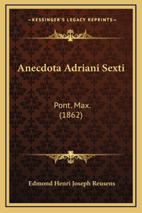 Anecdota Adriani Sexti