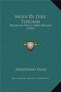 Modi Di Dire Toscani