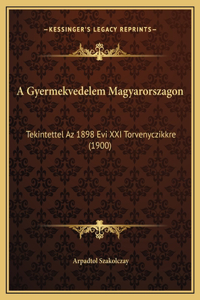 A Gyermekvedelem Magyarorszagon