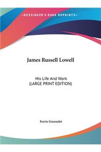 James Russell Lowell