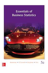 Essentials of Business Statistics with Connect and Megastat