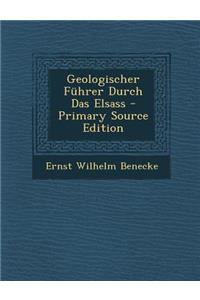 Geologischer Fuhrer Durch Das Elsass
