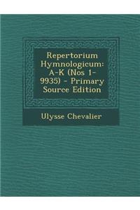 Repertorium Hymnologicum