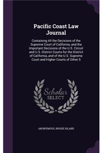 Pacific Coast Law Journal