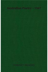 Australian Poetry - 1947