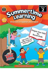 Summertime Learning Grd 2 - Spanish Directions
