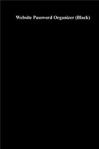 Website Password Organizer (Black)