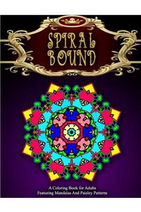 SPIRAL BOUND MANDALA COLORING BOOK - Vol.1