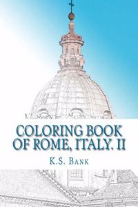 Coloring Book of Rome, Italy. II