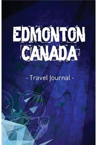 Edmonton Canada Travel Journal: Lined Writing Notebook Journal for Edmonton Alberta Canada