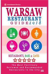 Warsaw Restaurant Guide 2018
