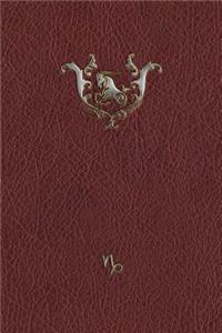 Monogram Capricorn Notebook