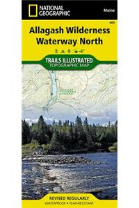 Allagash Wilderness Waterway North Map