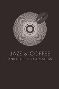 Jazz & Coffee Notebook - coffee notebook college ruled