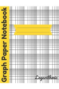 Logarithmic Graph Paper Notebook