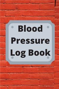 Blood Pressure Log Book