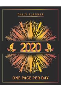 Daily Planner 2020 One Page Per Day