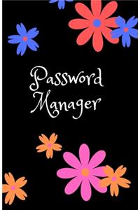 Password Manager: Internet Password Organizer: Password Journal and Alphabetical Tabs - Password Logbook - Logbook To Protect Usernames