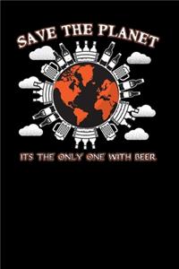 Save the planet it's the only one with beer