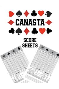 Canasta Score Sheets