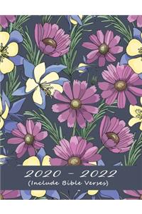 Christian 3-Year Monthly Planner 2020-2022