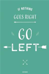 If nothing goes right go left