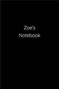 Zoe's Notebook