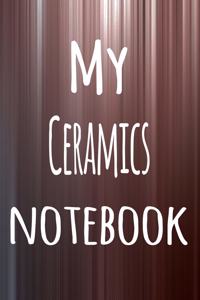 My Ceramics Notebook