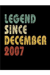 Legend Since December 2007