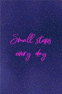 Small steps every day