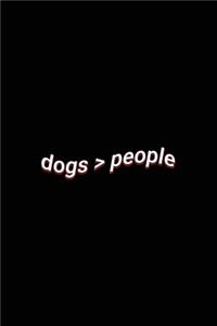 dogs > people