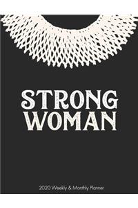 Strong Woman 2020 Weekly & Monthly Planner