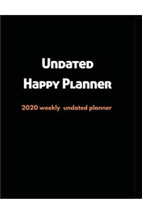 Undated Happy Planner