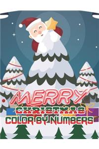 Merry Christmas Color By Numbers