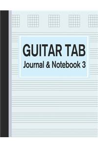 Guitar Tab Journal & Notebook 3