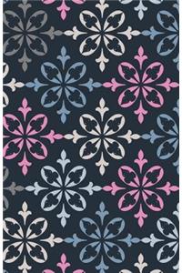 Bullet Journal: Damask Pattern Design, Notebook with 160 Dot Grid Pages