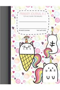 primary journal k-2 Top Half Blank For Drawing