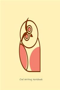 Owl Writing Notebook