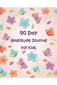 90 Day Gratitude Journal for Kids