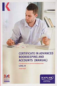 ICB Study Txt Lvl IV Adv Bookkeeping Acc