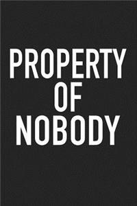 Property of Nobody