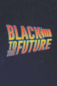 Black to the Future Journal Notebook