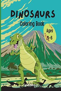 Dinosaurs Coloring Book